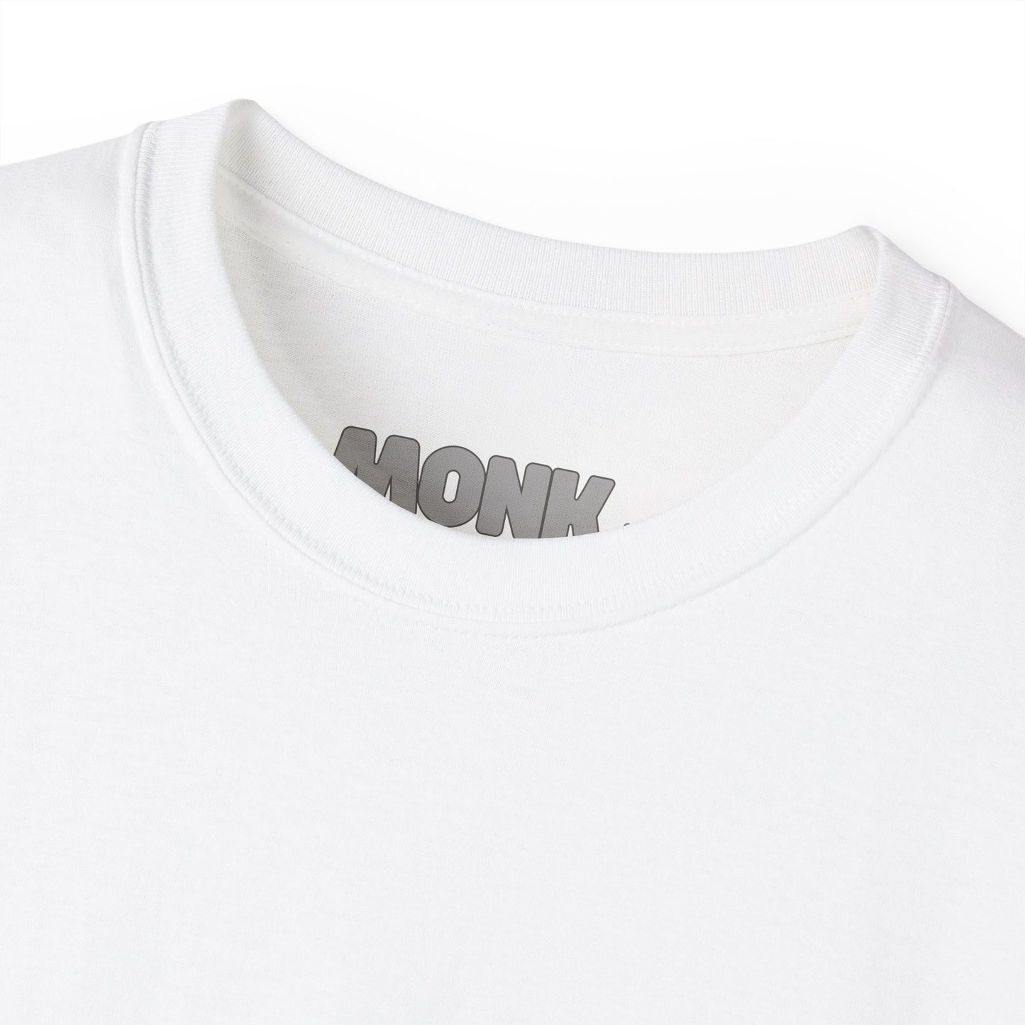 Help Gaza Skateboarding Adult 100% Cotton T-shirt Monk Neck Detail White Color