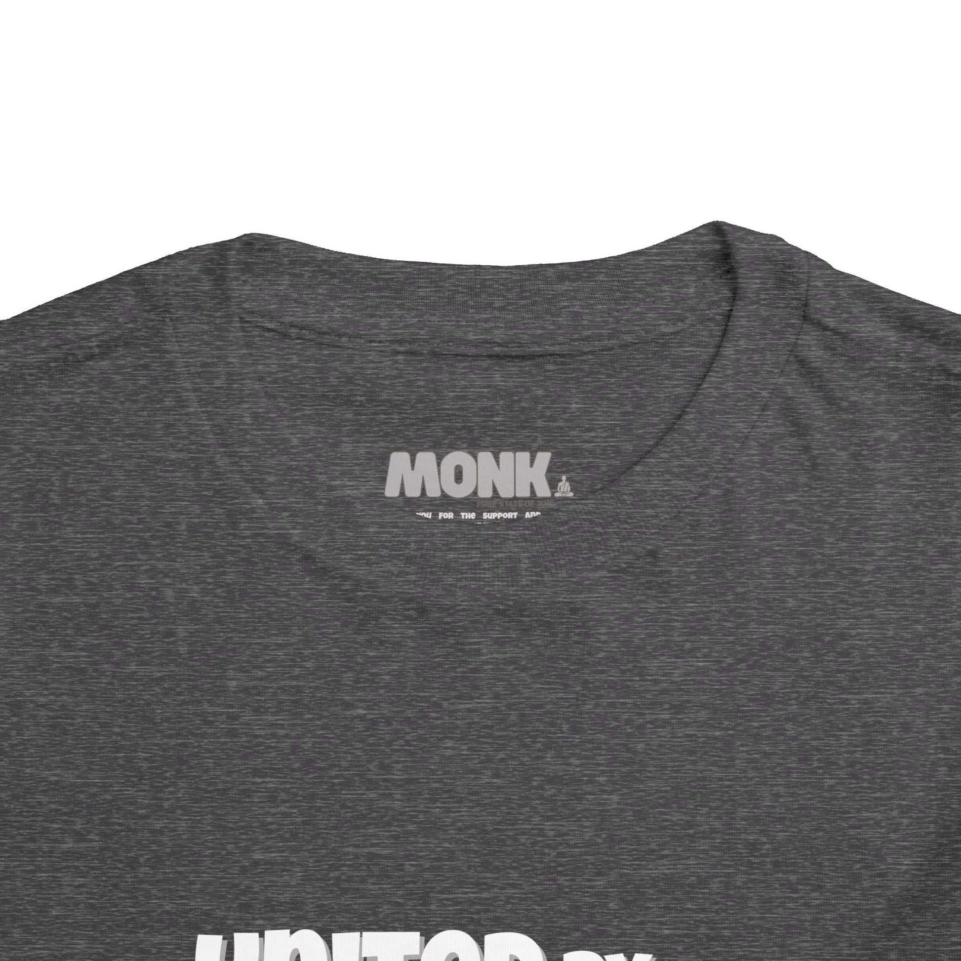 United For Gaza Skateboarding T-Shirt 100% Cotton Kid Neck Detail Grey Color