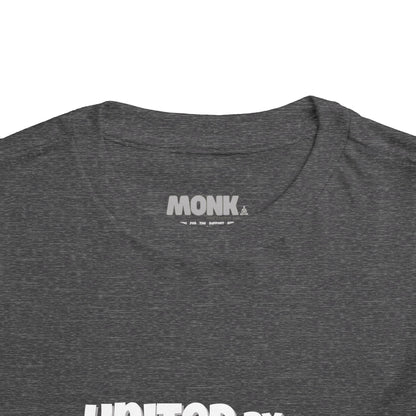 United For Gaza Skateboarding T-Shirt 100% Cotton Kid Neck Detail Grey Color