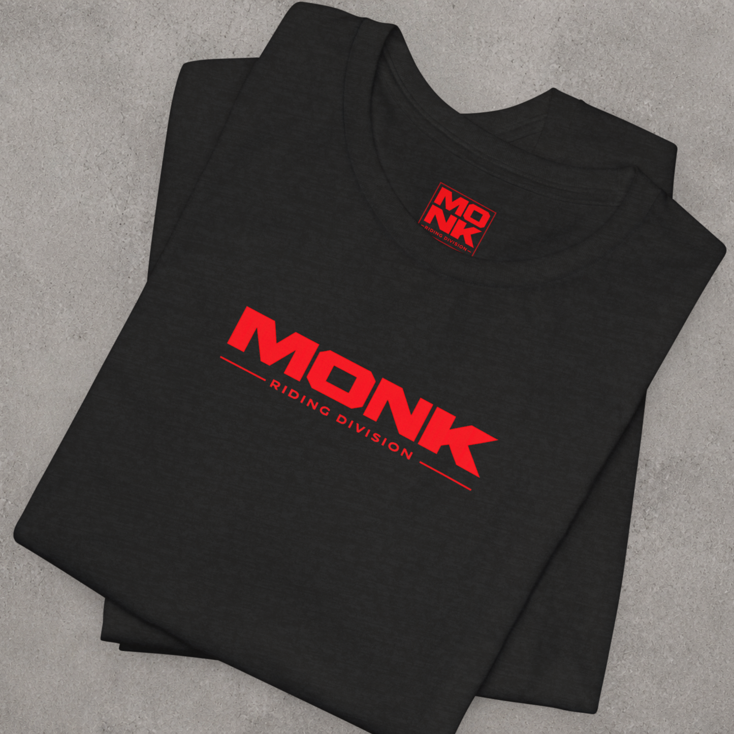 Dark Force graphic artwork printed on a premium streetwear t-shirt by MONK.