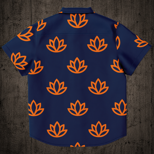 Chemise Hawaïenne Enfant/Jeune - Fleur de Lotus 